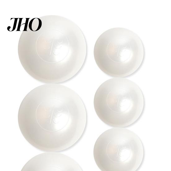 White Bead Wall Hanging Ornament 10Pcs DIY Faux Pearl Garland Staircase Decoration Large Bridal Shower Decor Home Wedding Party Stairway