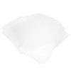 100Pcs Ice Cream Bags Transparent Rectangular Shape Candy Chocolate Bags for Home Wedding Outdoor10x16cm