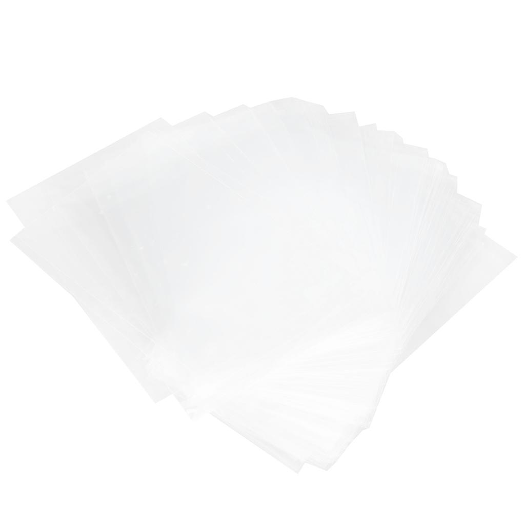 100Pcs Ice Cream Bags Transparent Rectangular Shape Candy Chocolate Bags for Home Wedding Outdoor10x16cm