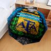 1PC Argentina Football club Printed Umbrella Folding umbrella, automatic umbrella 8-Frame for Travel, camping Fan gifts Christmas Gifts