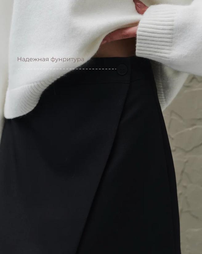 2025 Spring Korean High-Waisted Slimming Anti-Exposure Irregular Mini Skirt