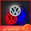 VW 4D LED Logo-Leuchten für Front- und Hecklogo-Aufkleber, passend für Tiguan/Passat/Golf/Polo/Jetta/CC/MK5/MK7