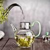 210ml High Borosilicate Small Glass Teapot Heat Resistance Tea Kettle Teaware Fruit Flower Kung Fu Tea Set Tea Brewing Tea Set
