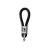 VFHJQ1 New Metal/Leather Keychain Hand-Woven Key Rope Key Ring Key Holder Gift For Honda Mugen Typer ACCORD Avancier Airwave Civic FK8