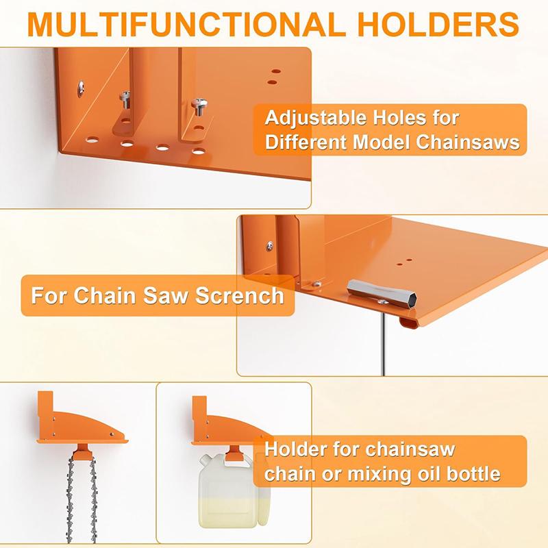 Chainsaw Holder,Chainsaw Wall Mount For Stihl Ms250,Ms251,Ms170,Ms171,Ms172 Chainsaw Rack Garage Storage Holder