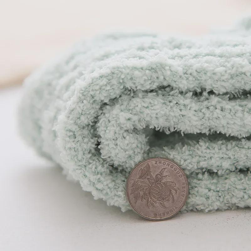 Kadın Mercan Polar Uzun Konçlu Çoraplar - Sonbahar & Kış Uyku ve Konforu için Kalın, Sıcak Orta Konçlu.