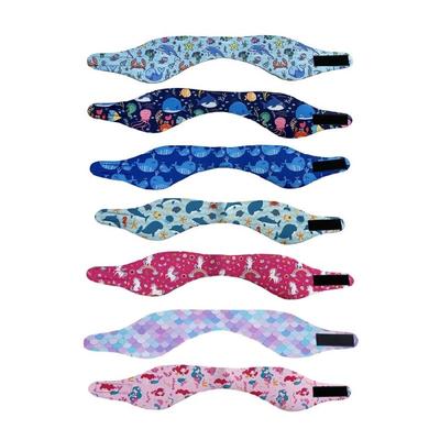 Adjustable Swim Headband Water Resistant Ear Protective Band Ear Guards for Kids Adults Water Sport Swimming Pool Beach