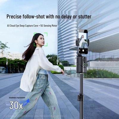 Gimbal z śledzeniem twarzy 360°: Inteligentny stabilizator antydrganiowy do telefonów komórkowych i transmisji na żywo