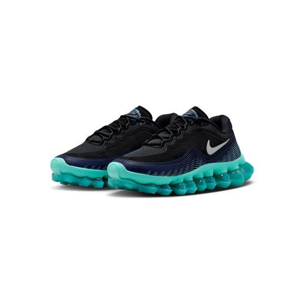 Nike Air Liquid Max Siyah Parlak Mavi Erkek Spor Ayakkabıları Aurora-Yeşili Krom IQ7635-001