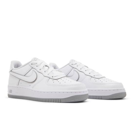 Nike Air Force 1 GS 'White Wolf Grey' DX5805-100 Kids Shoes