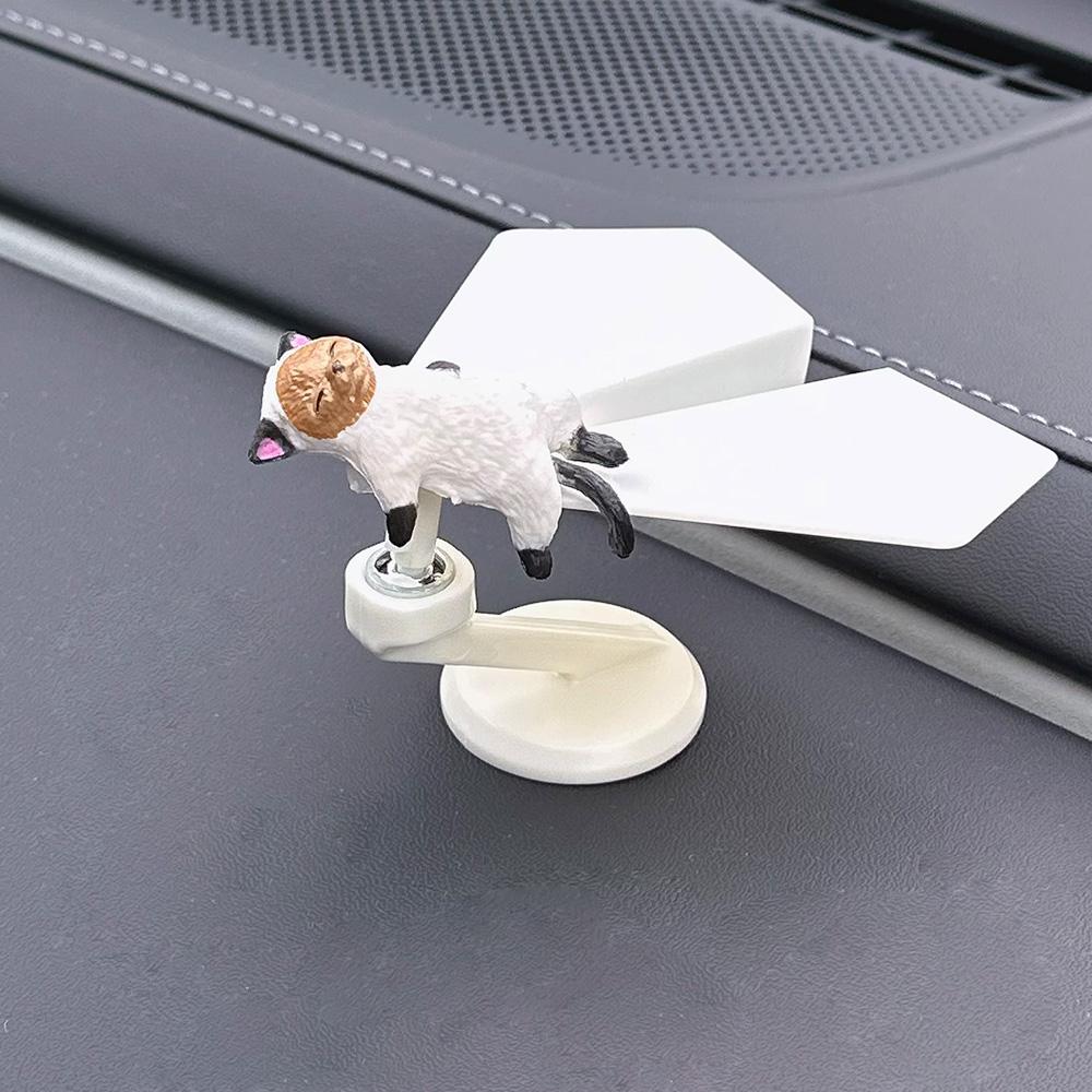 

Car Decoration Mini Sleeping Cat Ornament Cars Decoration Toy Cat Miniature Landscape Model Car Tablet Decoration Accessories