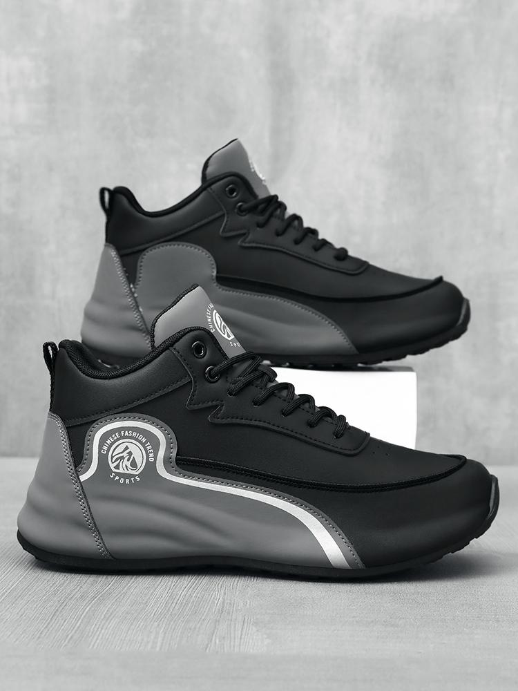 

1 пара спортивной и повседневной обуви, удобная, теплая, простая и стильная, подходит для людей, которые придерживаются повседневного чувства моды, D 45 чёрный