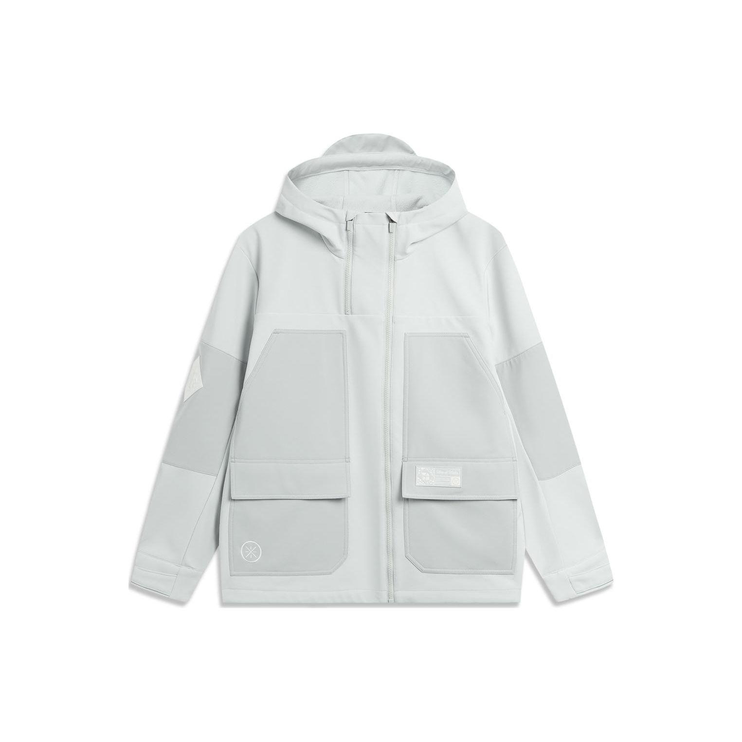 LI-NING Men s Way of Wade Fleece-Lined Hooded Jacket AFDU571-2 XL
