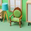 Model Playing House Dollhouse Furniture Miniature Chair Sofa Doll House Accessories Wood Mini Stool