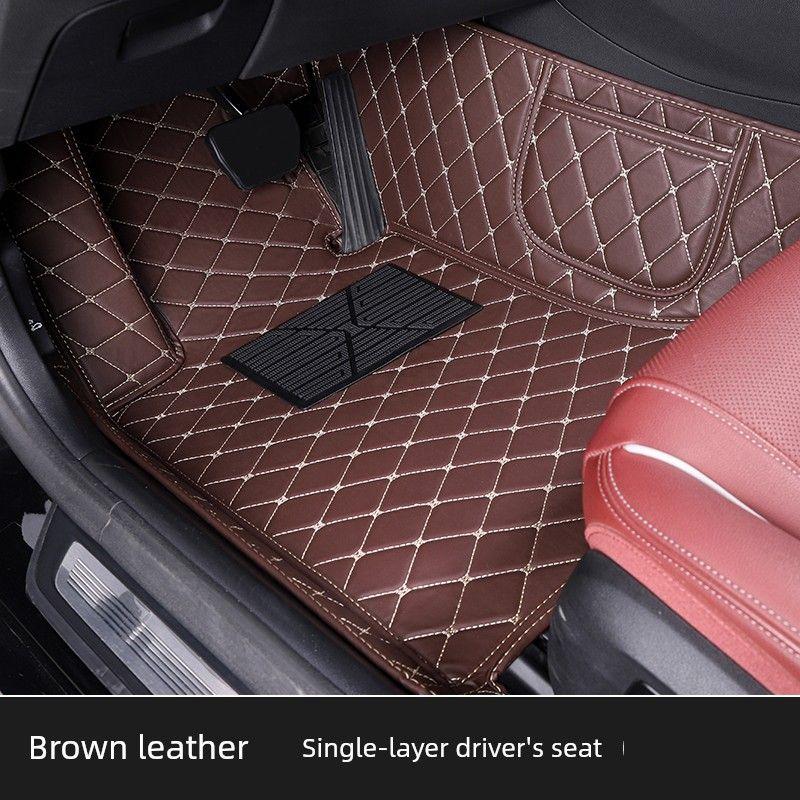 Byd S6 S7 Car Floor Mats, Full-Circle Silk Loop Mats for the Driver's Seat, and Dedicated Foot Mats for the Passenger Seat