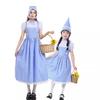Children's Day The Wizard of Oz Dorothy Princess Dress Costume Plaid Maid Pastoral Stage Dress