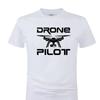 New Drone Pilotuav Funny Printed T Shirt Cotton Crew Neck Unisexs Clothing Brand Tee Plus Size