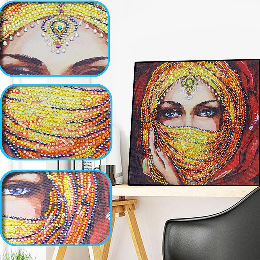 Special Shaped Diamond Painting DIY 5D Partial Drill Cross Stitch Kits ...