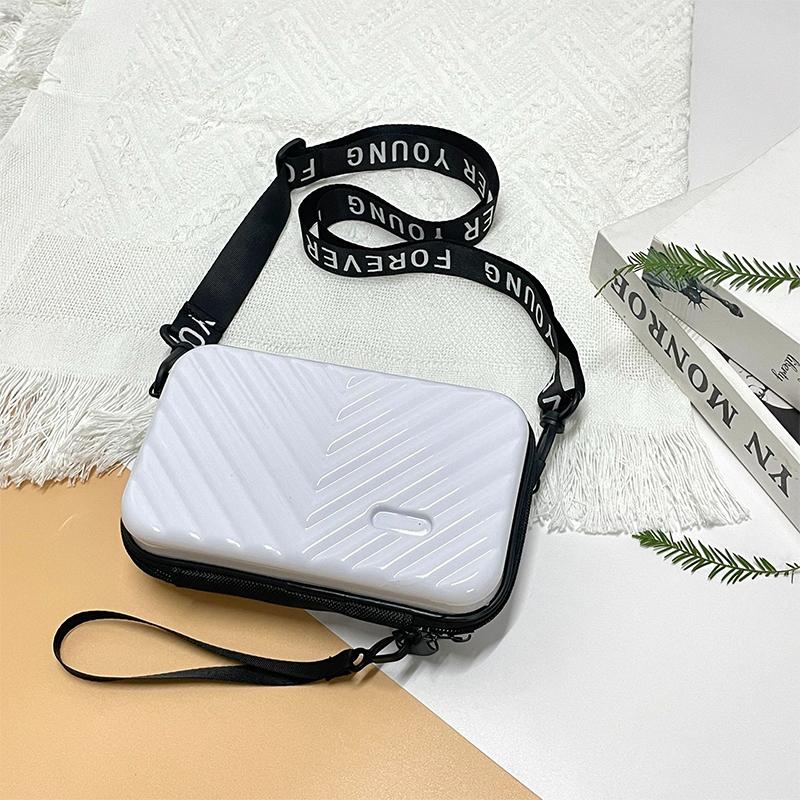 

Мини-сумка в форме чемодана Дорожная сумка Сумка-тоут Сумка через плечо Водонепроницаемая сумка Жесткий чехол Коробка Чемодан Кошелек Клатч A9