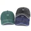 1pc Hand Drawn Heart Hat Women Embroidered Baseball Cap Cute Baseball Hat Adjustable Women Baseball Cap Baseball Cap