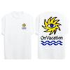 Mannen kleding 100% Katoen normcore T-shirt Buiten Surfen Y2K trend retro Hipster Streetwear Mode Oversized Casual dames shirt