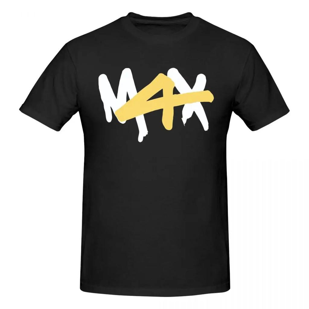 2025 Regular Shirt Alphabet Racing Helmet Fashion Print Top T-shirt Summer New Light and Thin Men's Women's Tops Short Sleeves
