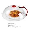 Double Vent Food Cover with Handle PP Food Grade Plate Cover Kitchen Tools