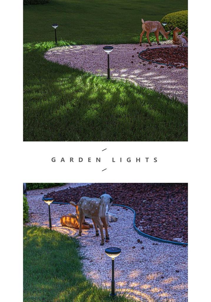 Waterproof Solar Garden Landscape Light for Outdoor Decoration