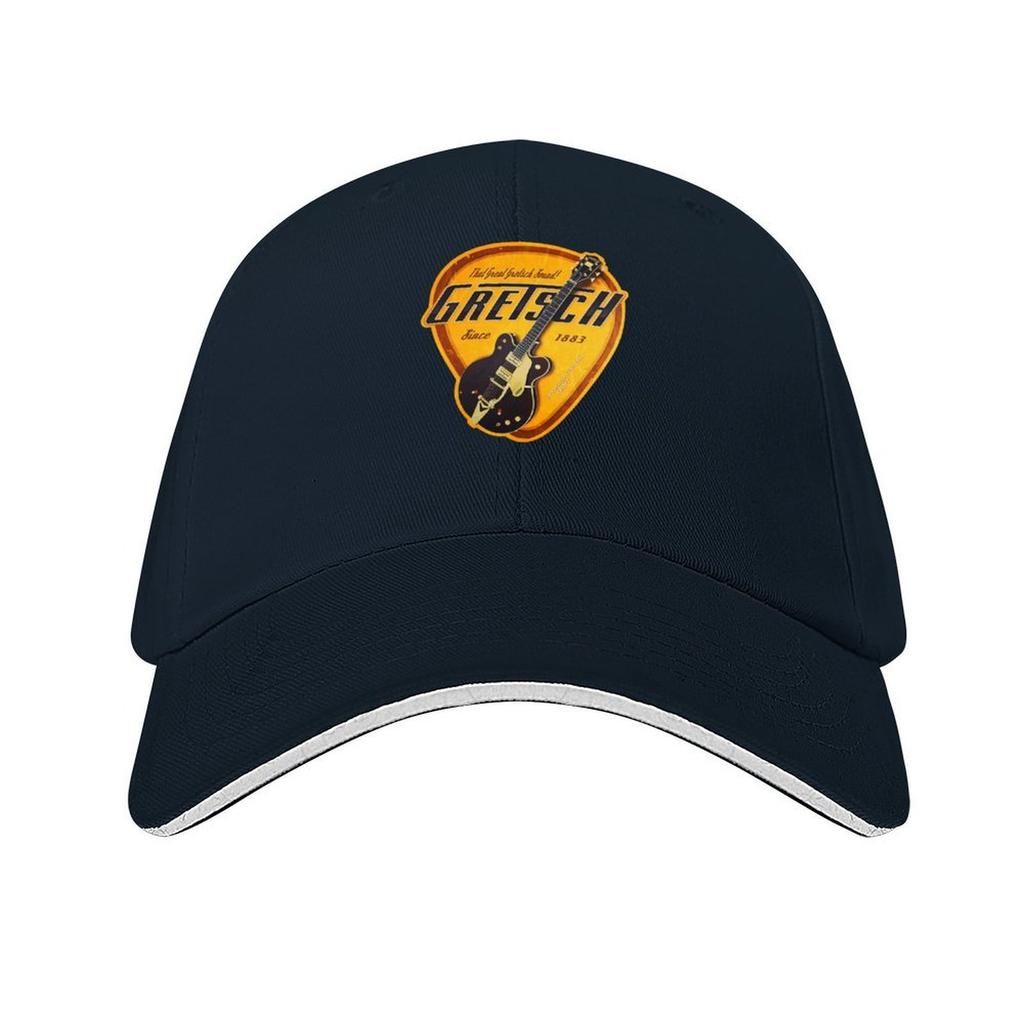 Vintage Gretsch Legendary Guitar Pick  Plectrum  Country GentleUnisex Baseball Cap Sun Hat Party Hat Caps Unisex Womens