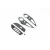 For Toyota Corolla Cross (XG10)    Carbon Fiber Style Door Window Armrest Cover Switch Panel Trim Molding Garnish