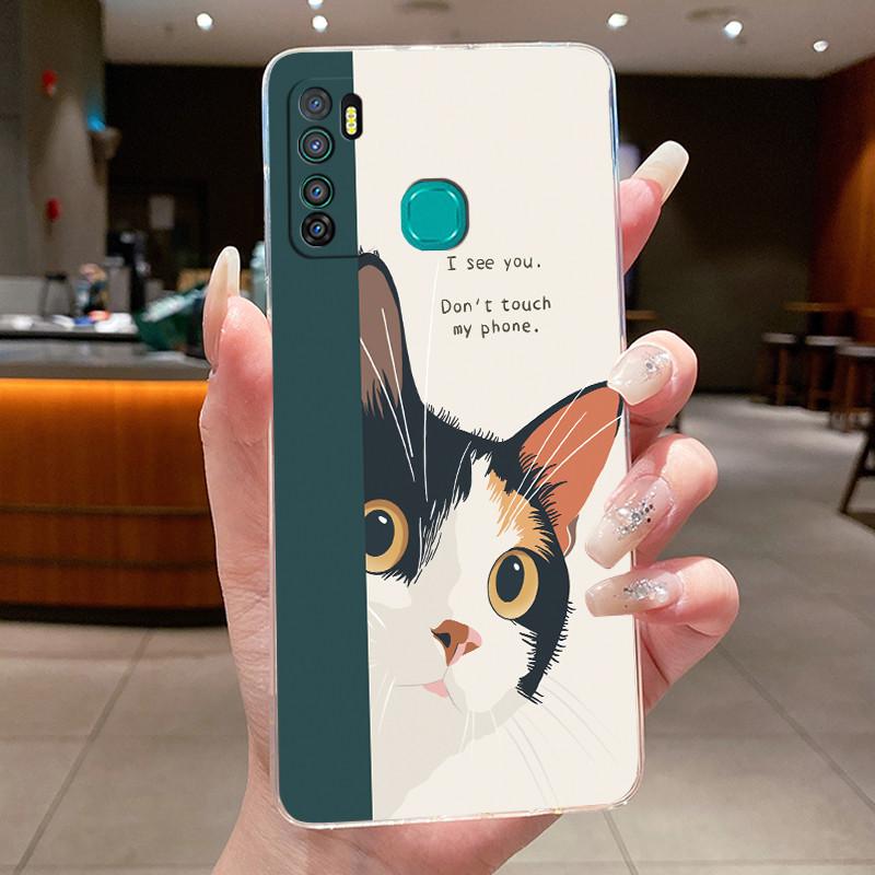 Casing For Tecno Spark 5 Pro Case Silicone Cover Aesthetic Luxury Cute Cool Boys Girls Pattern Transparent Protective Phone Case