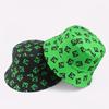 Modny Kapelusz Bucket z Nadrukiem Hip Hop Letnie Męskie Kapelusze Rybackie Kapelusze Damskie Kapelusz Plażowy Unisex Kapelusz Panama Damski