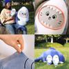 Lovely Shark Plush Toy With Cat Face Perfect For Marine Life Lovers 30/60cm Pp Cotton Filling