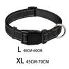 Reflective Dog Collar Soft Padded Breathable Safety Stripes Adjustable Cute Puppy Pet Necklace for Small Medium Large Dog