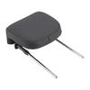 Car Seat Headrest Neck Support Memory Foam Adjustable Height PU Leather Black Replacement