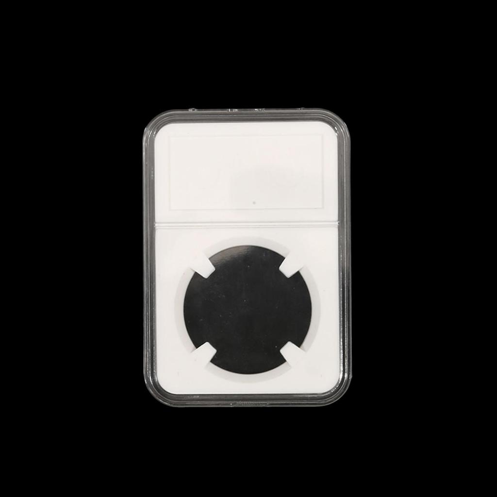 1/10Pcs Commemorative Coin Slab Holder Coin Display Storage Box Case Protector Square Transparent Coin Storage Coin Collect Card