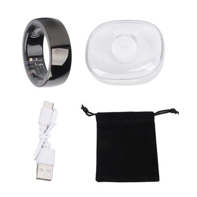 Smart Ring Fitness Tracker Sleep Monitoring IP67 Water Resistant Multifunctional Ring for Gesture