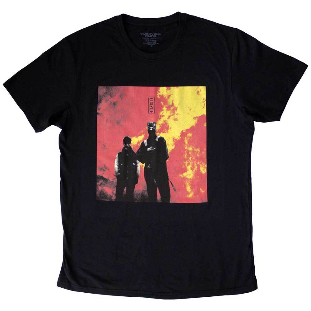 Twenty One Pilots Cover Box T-Shirt Black New Unisex T-Shirt S