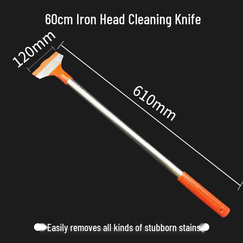 Multi-functional Cleaning Tool: Aluminum Alloy Scraper for Glass, Putty, and Grout Removal