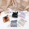 8 Style Transparent Mini Hair Pins Claw Crab Girls Women Barrette Acrylic Butterfly Hair Clips Korean Hair Accessories