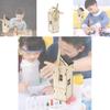 Solarbetriebene Windmühle DIY Holzhaus Bausatz für Kinder 7-14 Jahre Anpassbares Lernspielzeug
