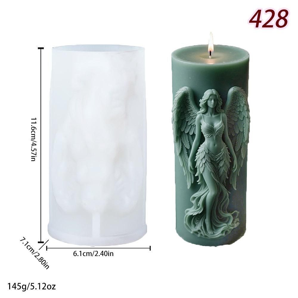 Relief Mold 3d 3d Mold Angel Candle Mold High Quality For Gift Diy Craft Home Decor