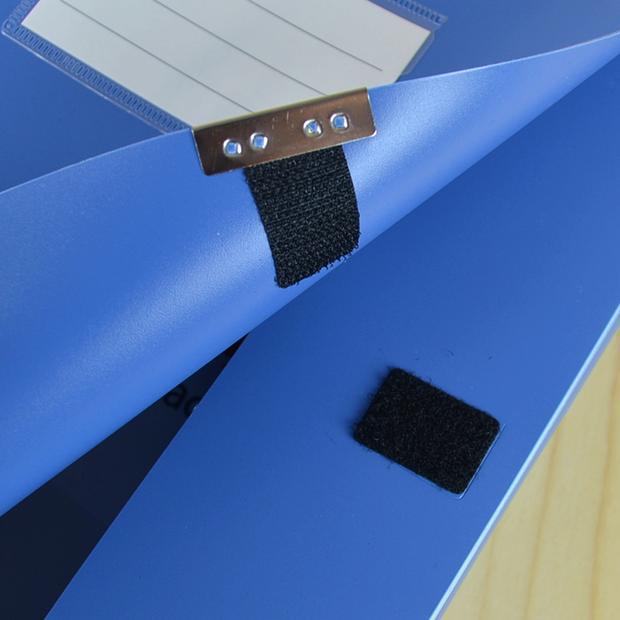 Set of 10 Foldable Plastic A4 Archive Boxes for Documents - Sizes 2cm, 3.5cm, 5.5cm, 7.5cm.