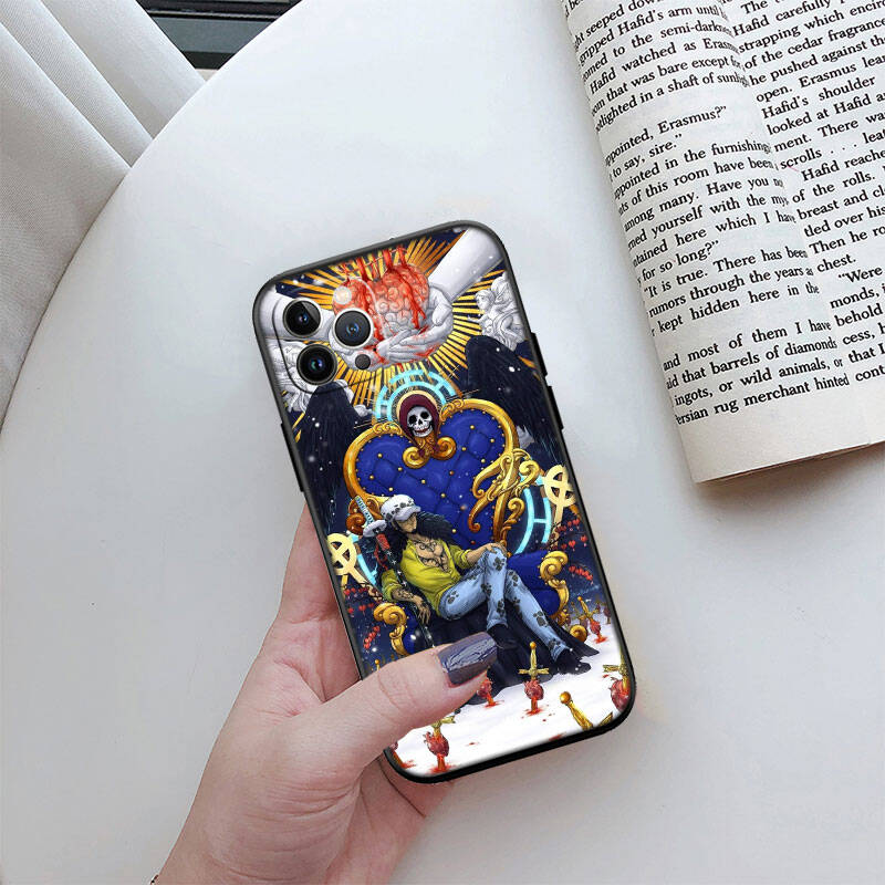 MH117 One Piece Law Phone Shell Case for iPhone 7 8 11 12 13 14 15 16 17 16E XS Pro Max XR X SE Air