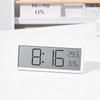 INS Modern Large Screen Wall Clock with Temperature & Humidity Display, Model YD106