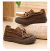 Hot-Selling Women's Vintage Leather Loafers - Soft Sole, Comfortable Round Toe, Slip-On Flats for Autumn (Model 801360)