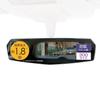 Carmate Car Rearview Flat 300mm Chrome Mirror DZ459 (CARMATE) Mirror, Mirror, Edge,