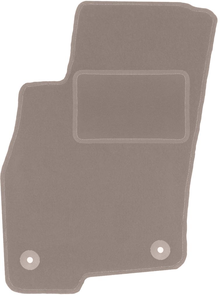 Beige Driver's Mat For: Fiat Grande Punto Hatchback (2005-2009)