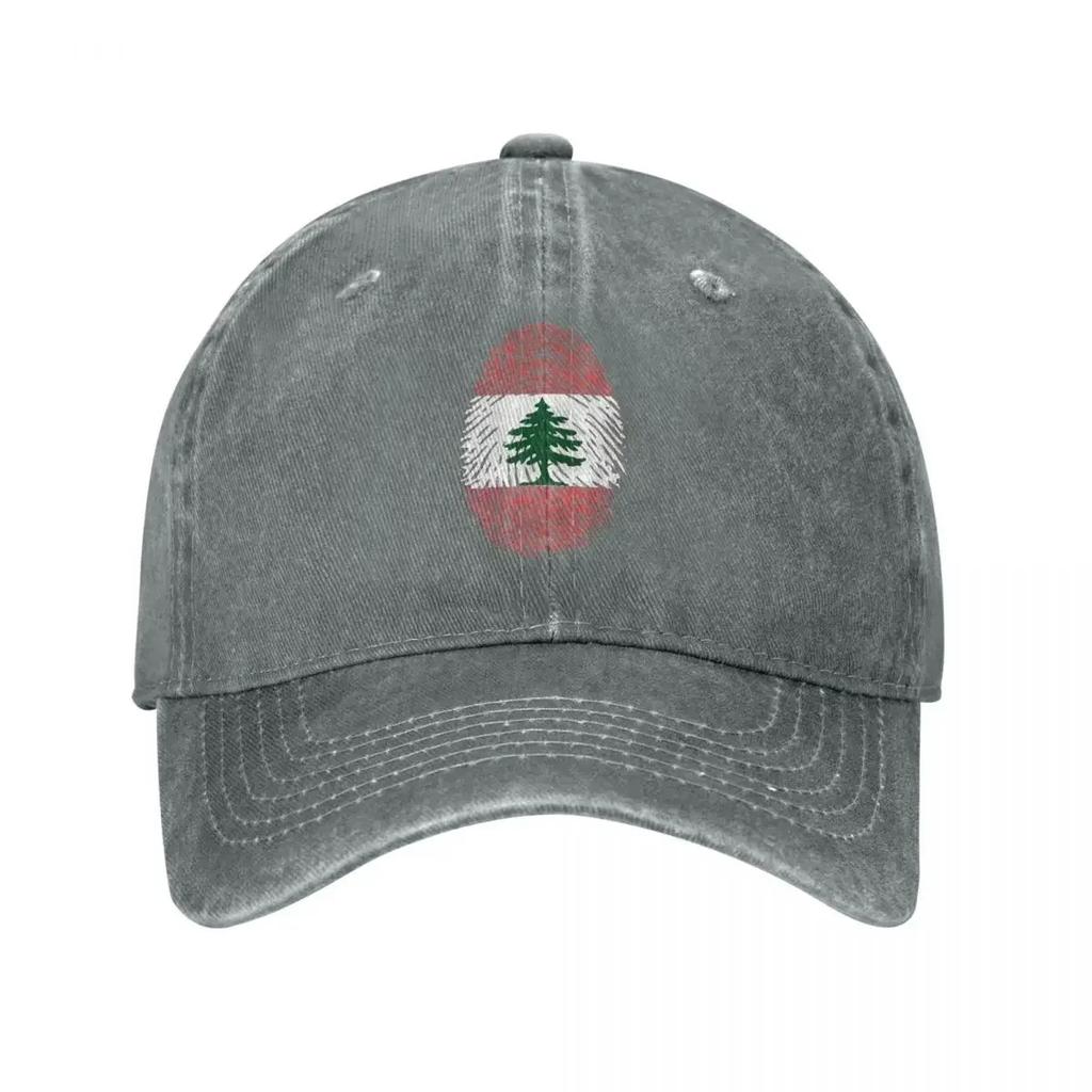 Lebanon Baseball Caps Classic Distressed Cotton Snapback Cap Unisex Style Outdoor Activities Caps Hat