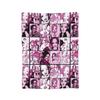 Nana x Hachi Nana Osaki Anime Blankets Fleece Print Breathable Super Warm Throw Blanket for Home Travel Bedspread